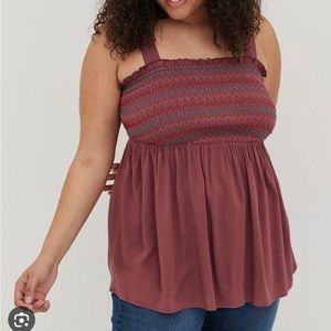 Torrid 2x babydoll top